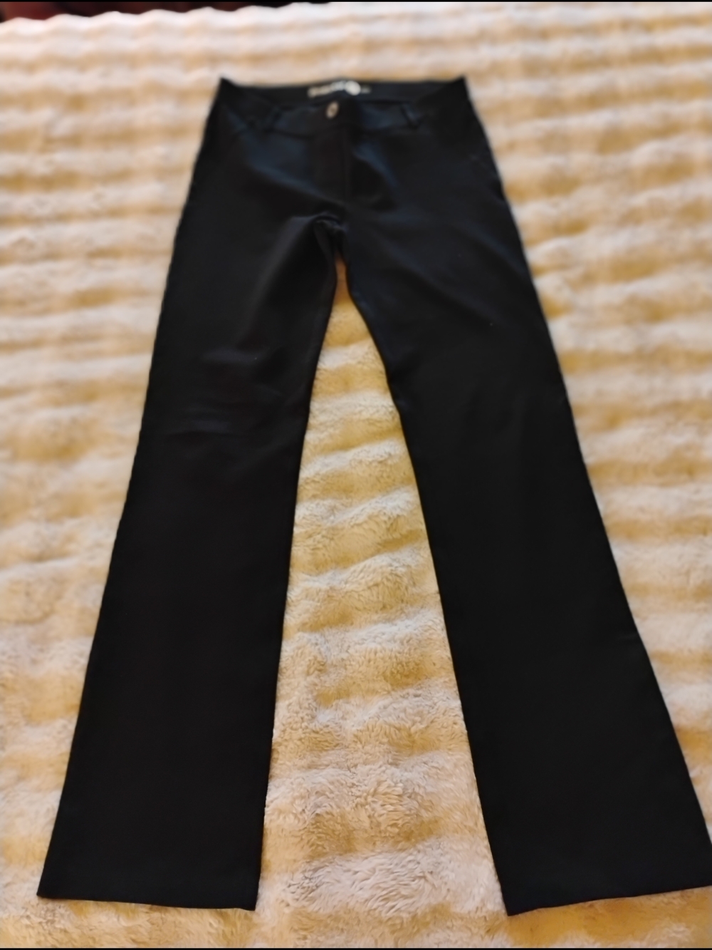 Betabrand Black Straight-Leg Women’s Jeans